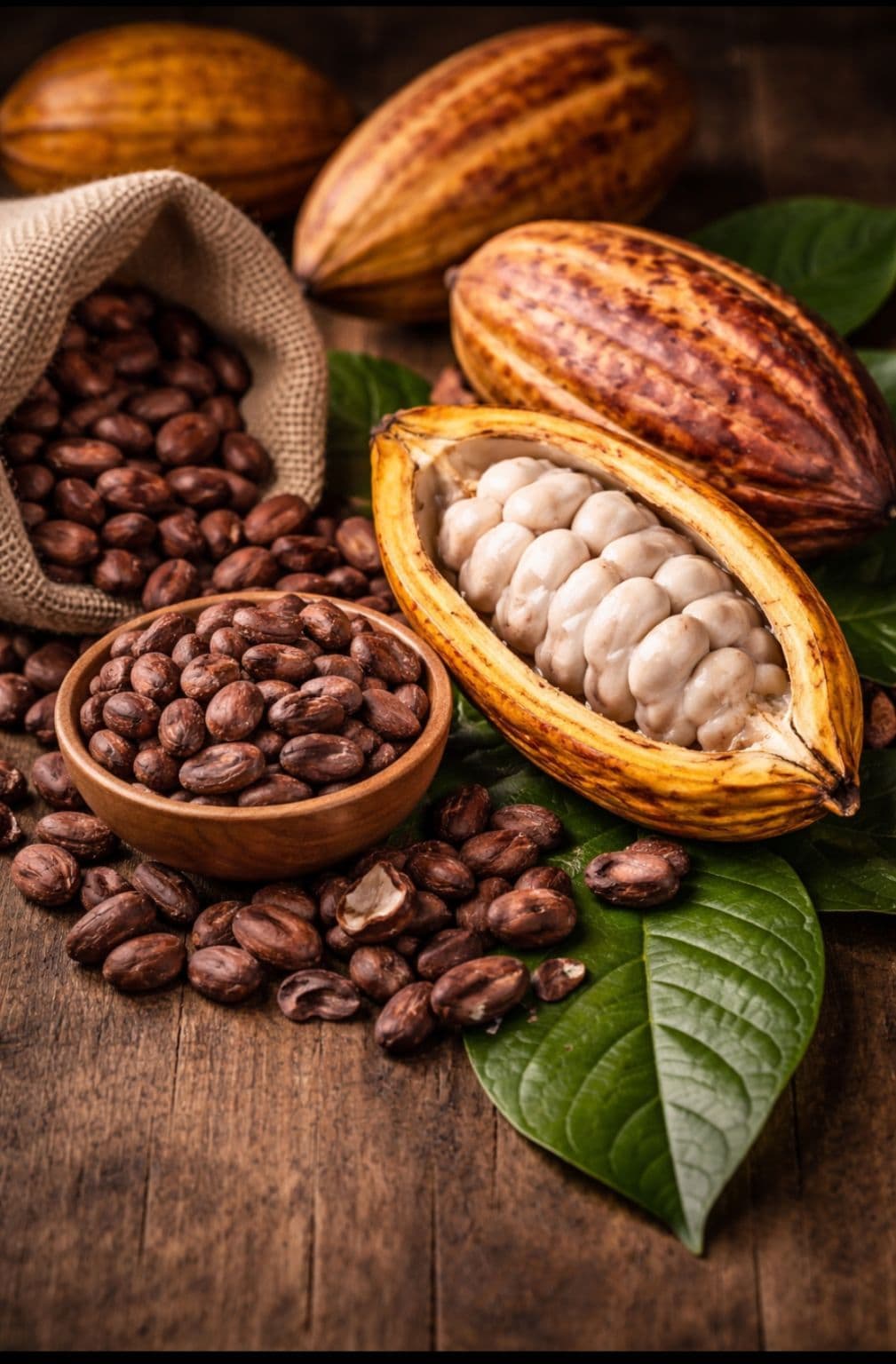 Amêndoas de cacau